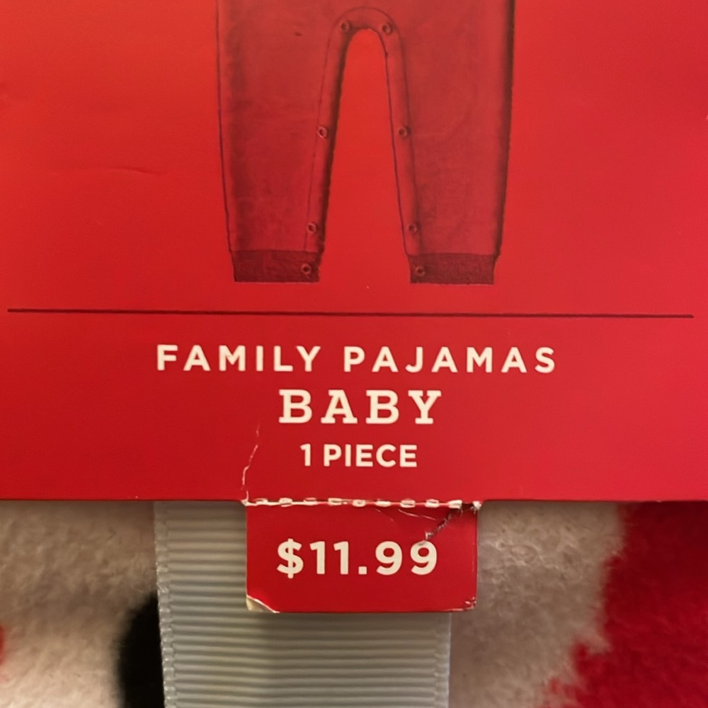 Target Wondershop Baby Santa Pajamas - Size 3/6 Months - Picture 4 of 7